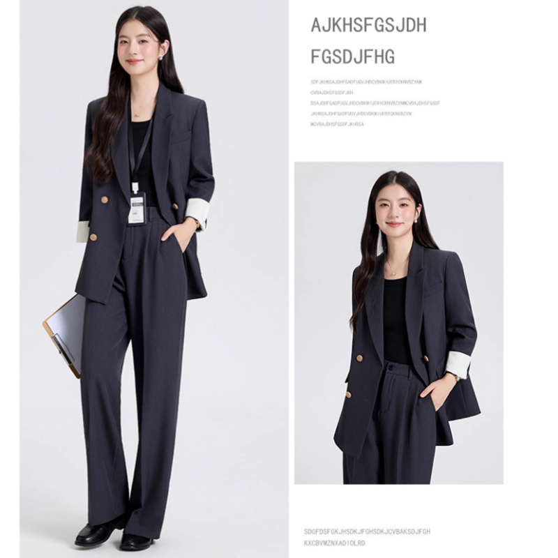 High End Women'S Formal Wear - 봄, 가을용 여성 정장 세트, 대학생