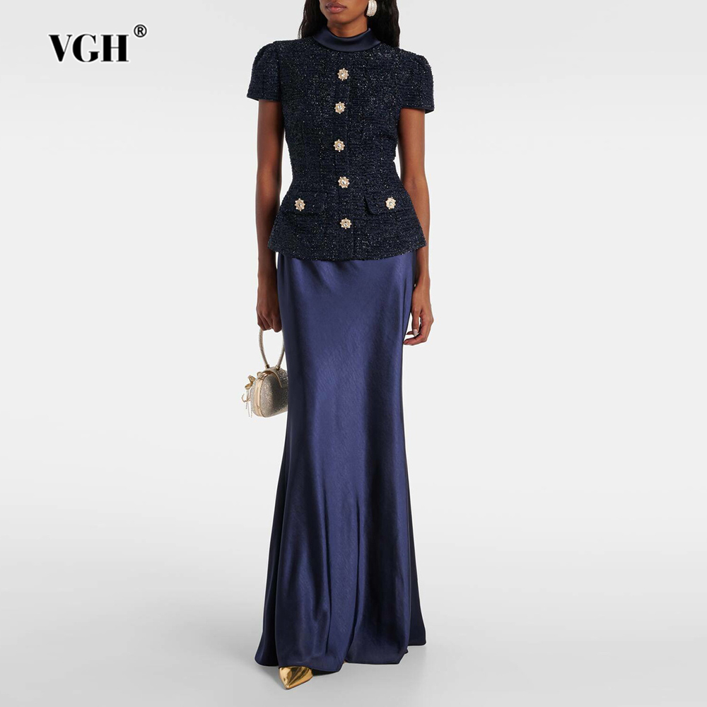 Formal Attire Woman - VGH 여성용 시크 투피스 세트, 스탠드