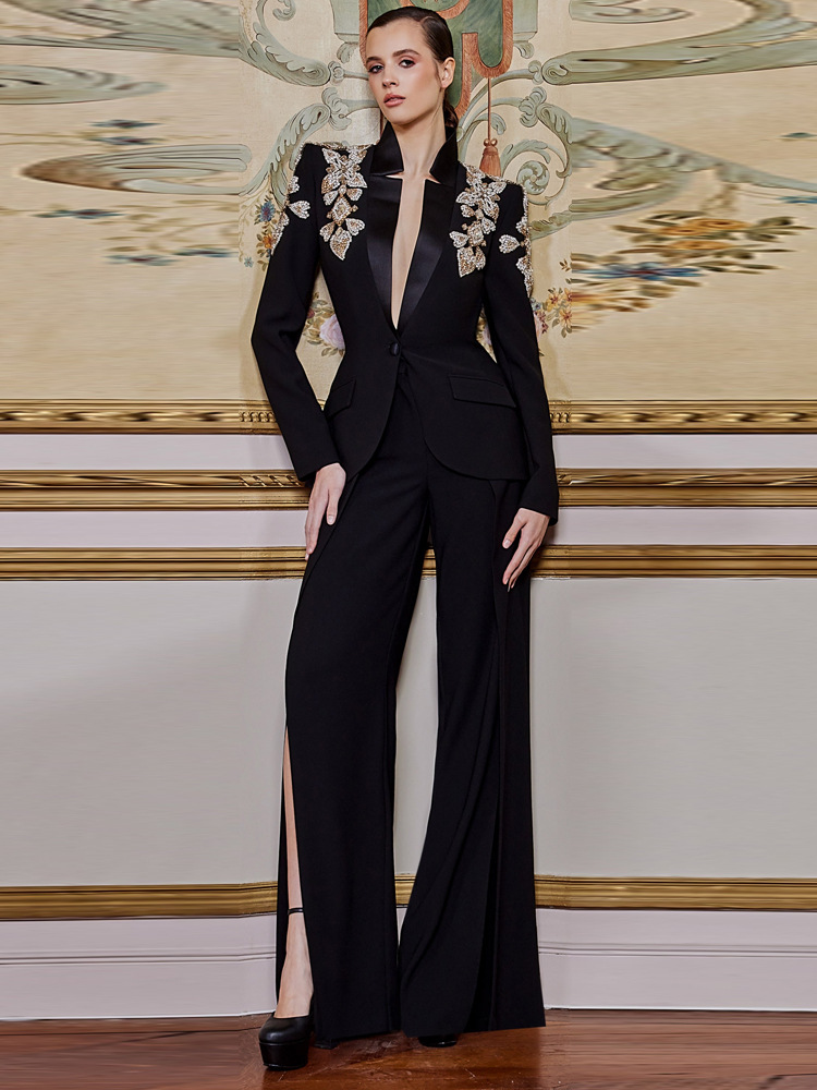하이 스트리트 최신 2026 디자이너 정장 여성용 비즈 - Formal Attire Woman 리뷰 및 가격