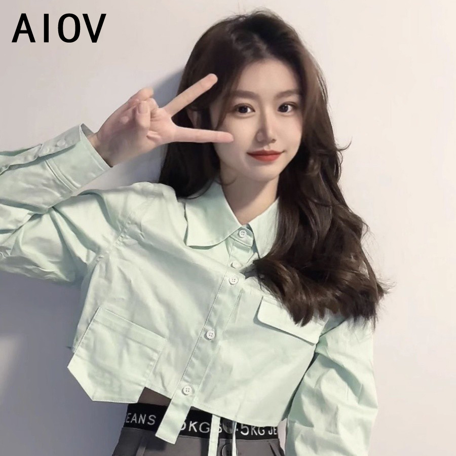 긴 소매 셔츠 여성 스트라이프 프릴 버튼 다운 탑 달콤 - Women'S Formal Evening Wear Tops 리뷰 및 가격