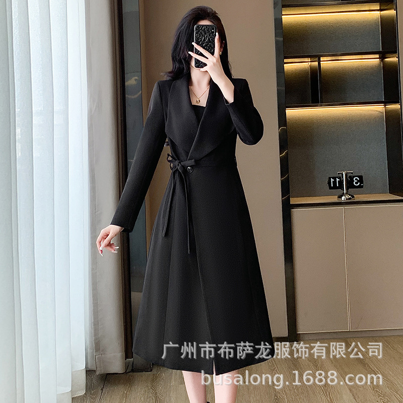 2025년 신상 가을 겨울 여성 트렌치코트, 유럽 스타 - High End Women'S Formal Wear 리뷰 및 가격