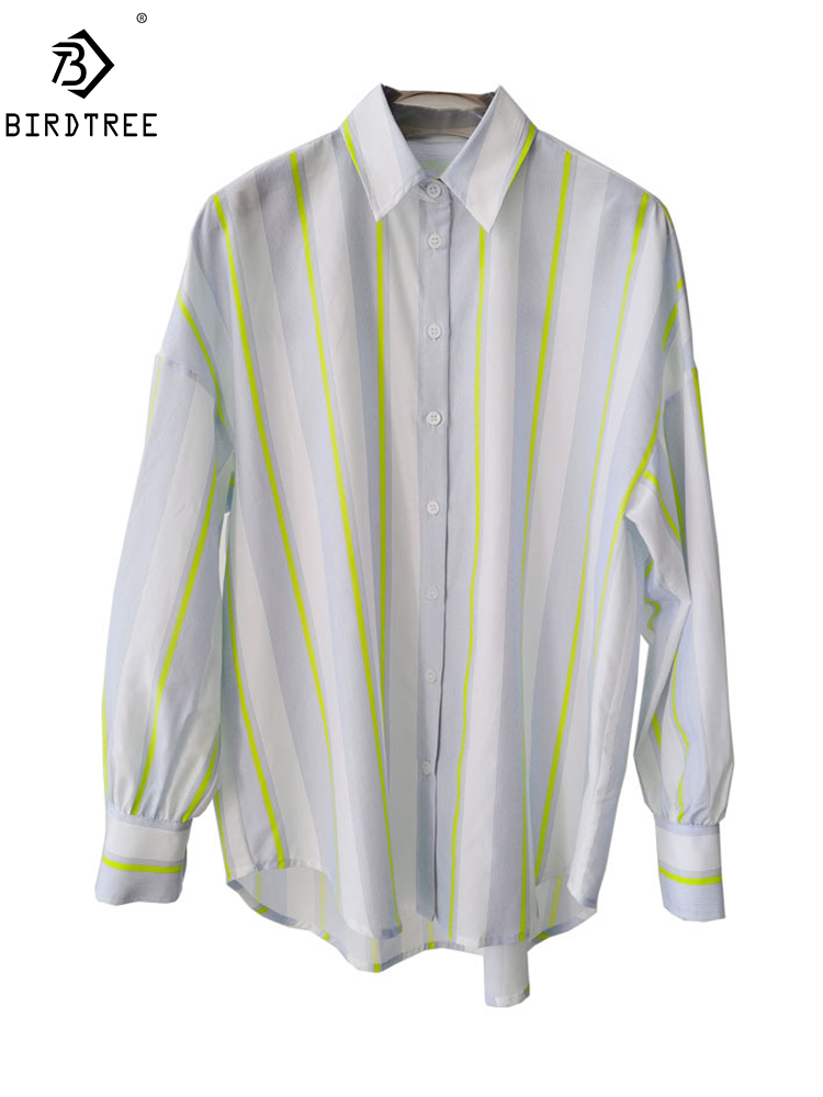 BirdTree,16MM 27.7% 리얼 실크 우아한  - Silk Blouse Button 리뷰 및 가격