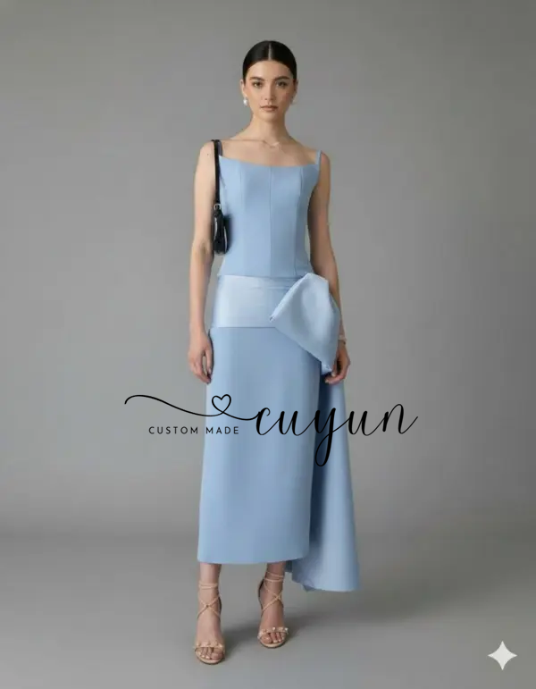 CUYUN 맞춤 여성 파티 드레스, 웨딩 게스트를 위한 - Women'S Semi Formal Evening Wear 리뷰 및 가격