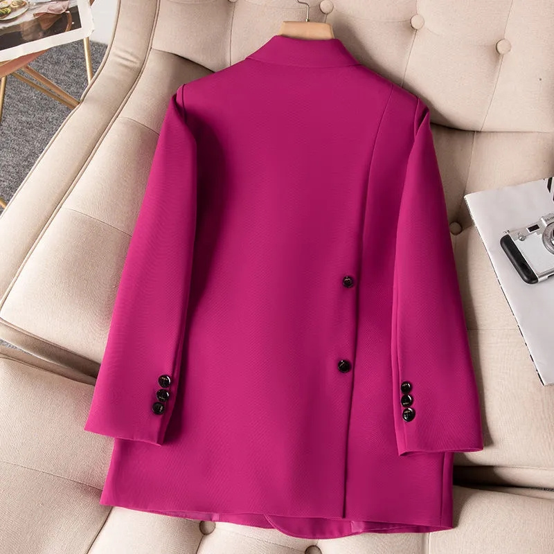 여성용 정장 블레이저 2023, 로즈 블랙, 긴팔, 더 - Women Formal Wear Black 리뷰 및 가격